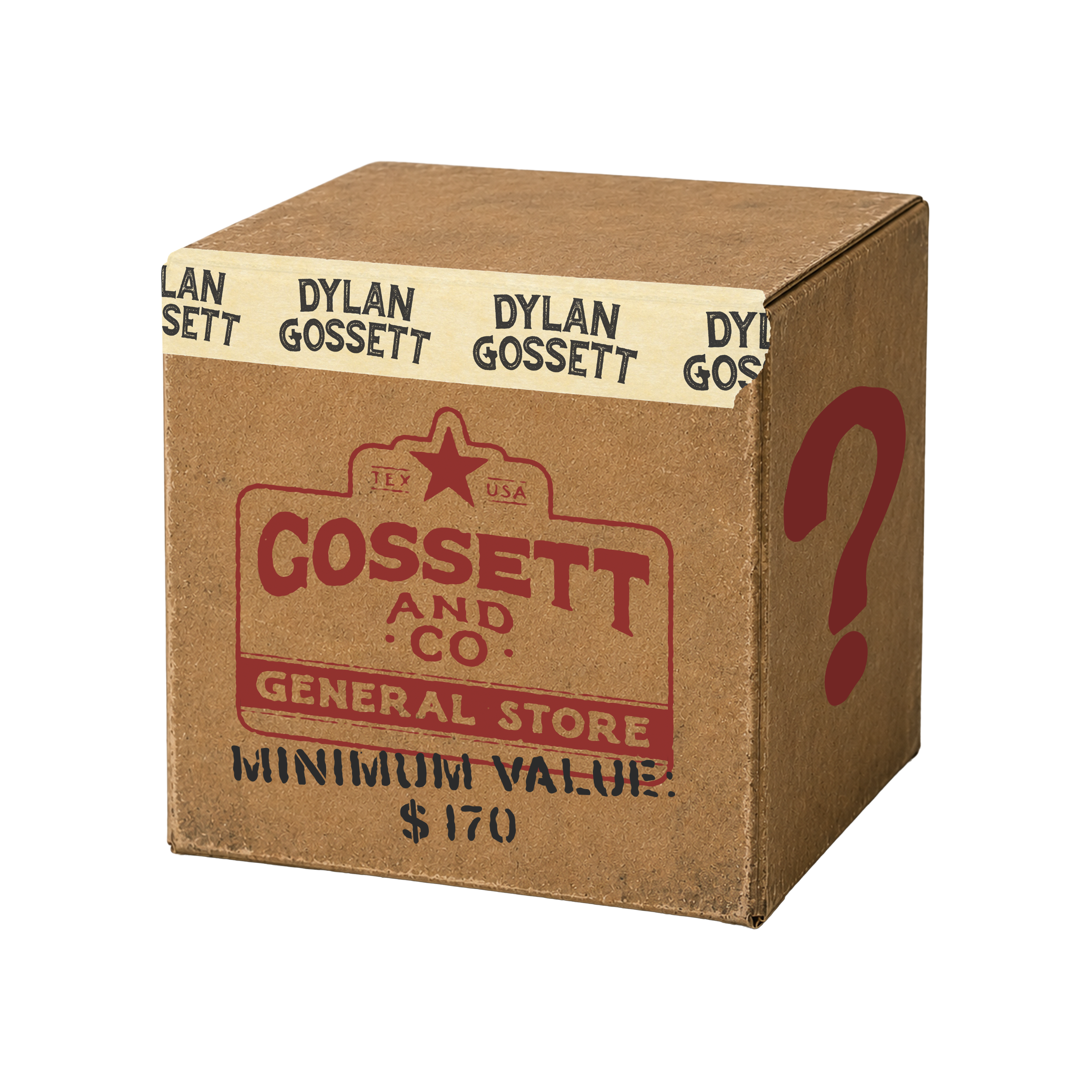 Mystery Box - $170 value – Dylan Gossett Official Merchandise