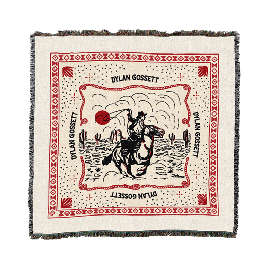 Dylan Gossett Woven Blanket (64"x64")