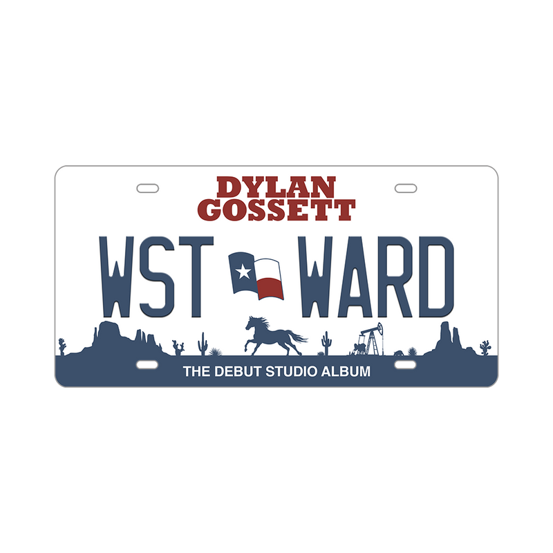 Westward License Plate