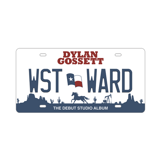 Westward License Plate